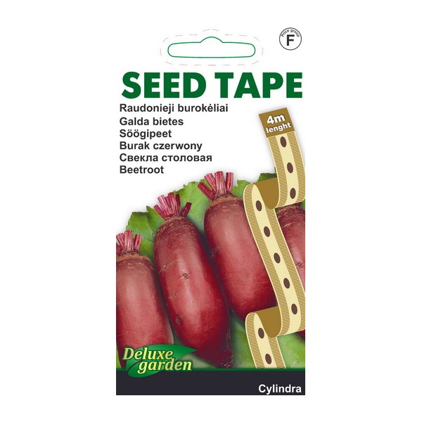 SEED TAPE RED BEET CYLINDRA