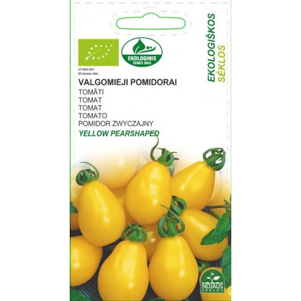 EKO TOMATOES YELLOW PEARSHAPED